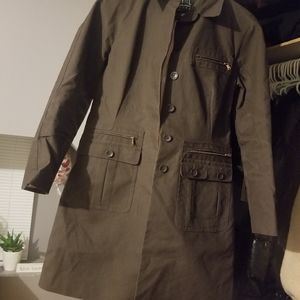 Beautiful  Chocolate Brown Trench Coat